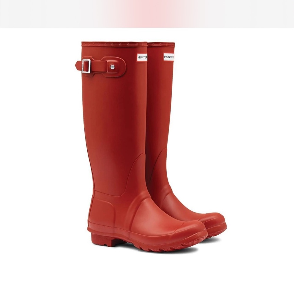 Hunter Classic Red Waterproof Boots